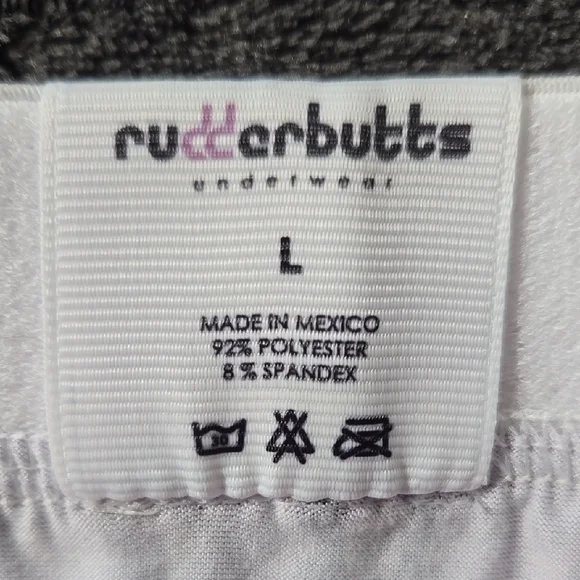 Purple and White Briefs with Cartoon Pattern - Picture 2 of 3